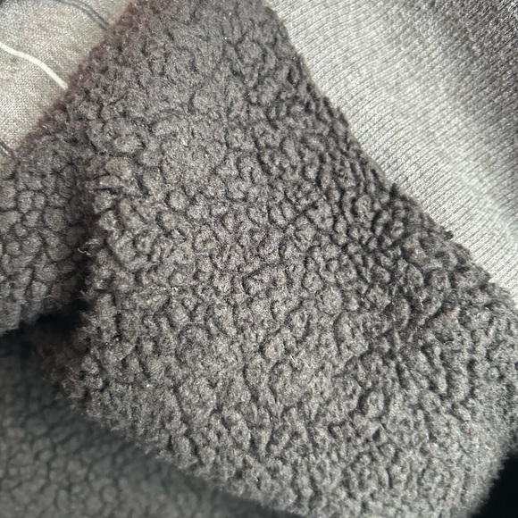 O’Neill Size Medium Plush Lined Shacket Full Zip Gray Outdoors 4701 - Picture 4 of 8